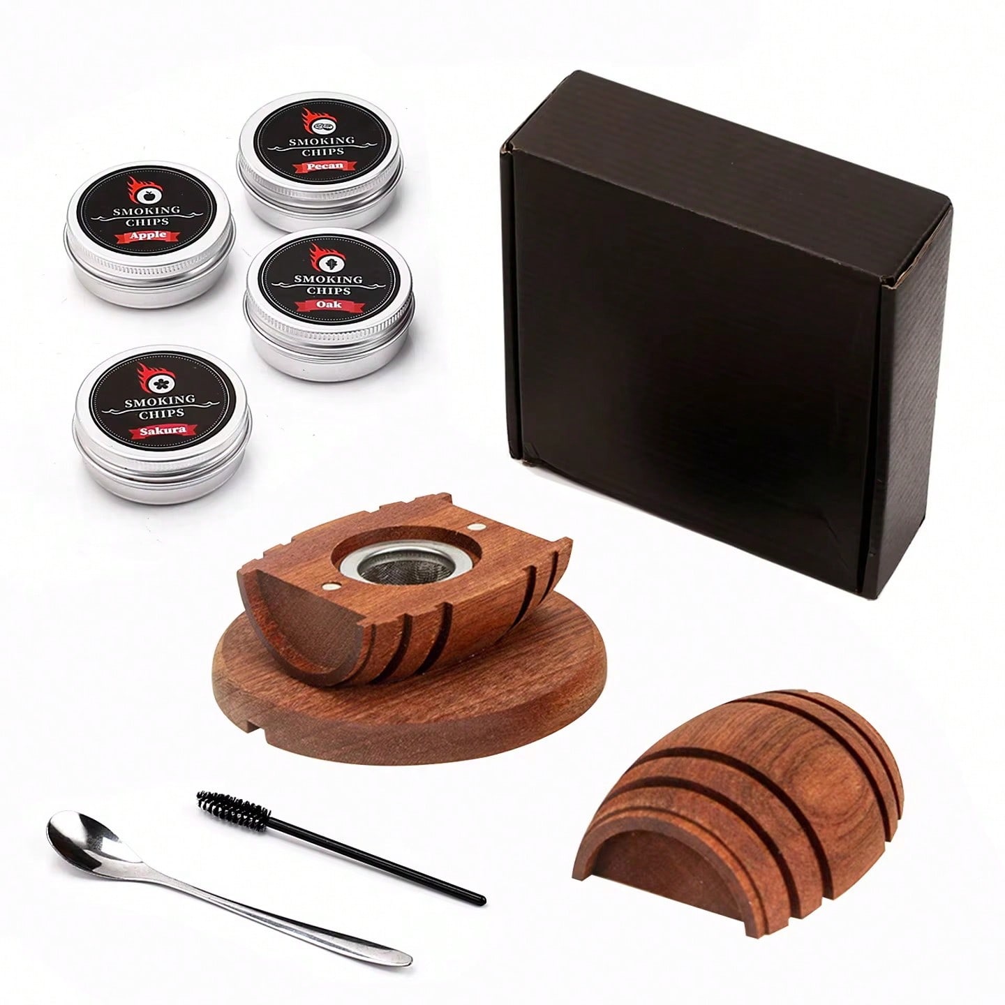Beer Wine Hobby - Cocktail Smoker Set–Unique beer barrel design,