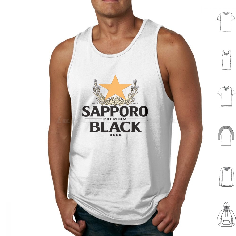 Wine Beer Best - Sapporo Malt Tank Tops Vest Sleeveless