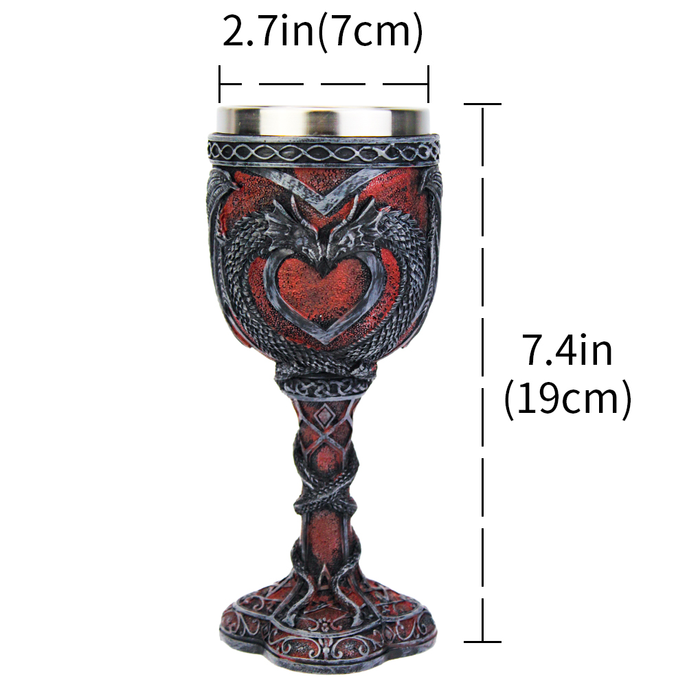 New Medieval Double Dragon Win - đánh giá và giá Wine Beer Coffee