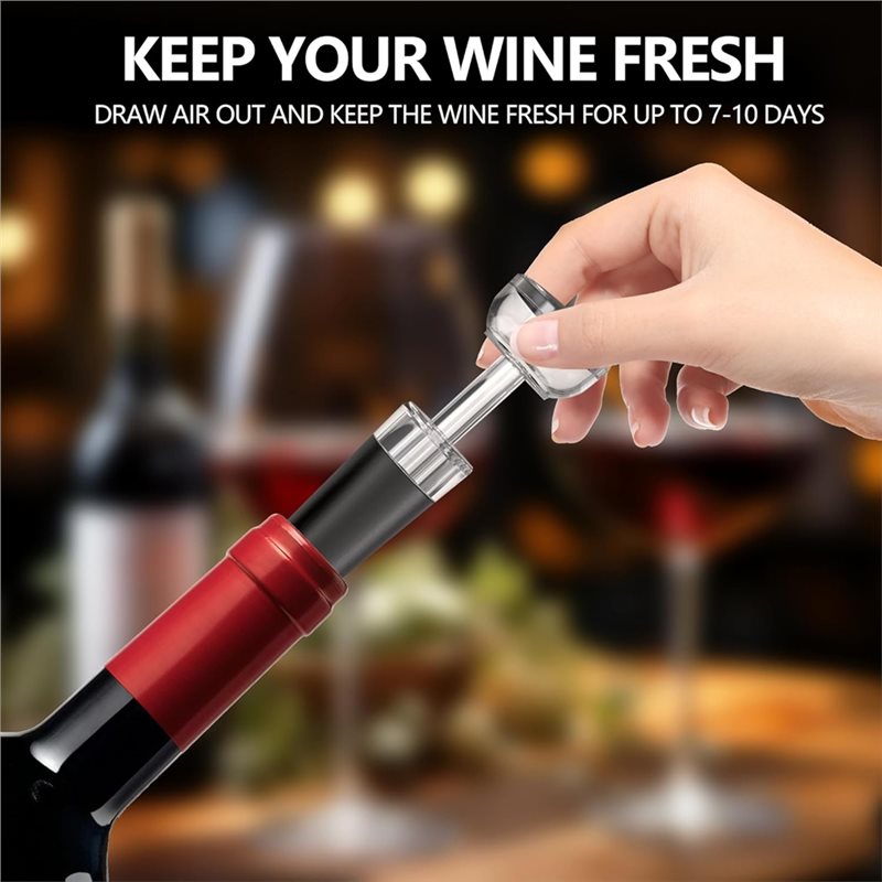 A84G-Electric Wine Opener 4-In - đánh giá và giá Decanter Aerator Set
