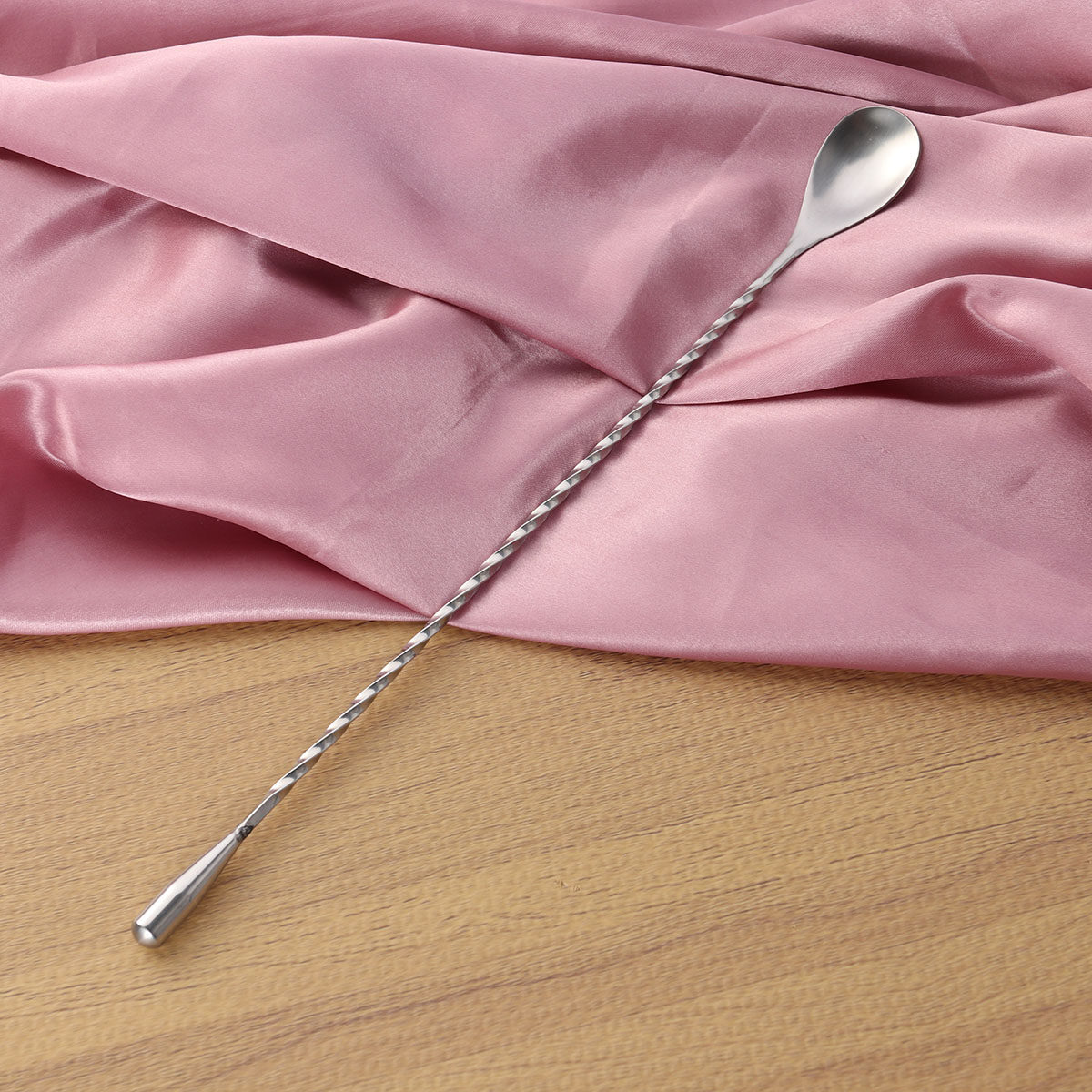304 Stainless Steel Twisted Ba - đánh giá và giá Bar Spoon Twisted