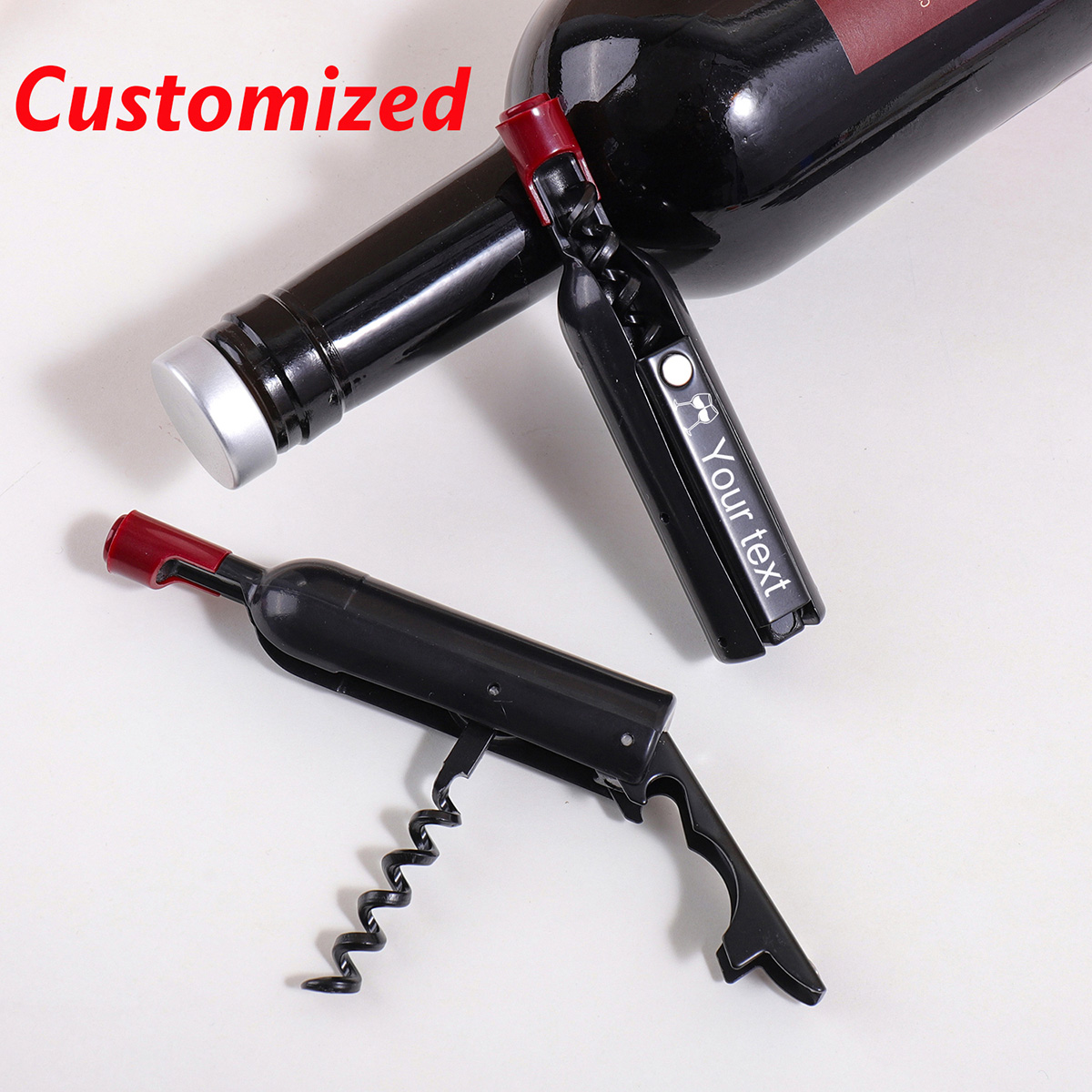 Custom Text Wine Opener Person - đánh giá và giá Wine With Beer Name