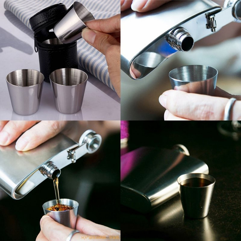4/6Pcs Stainless Steel Cups Mi - đánh giá và giá Wine Beer Coffee