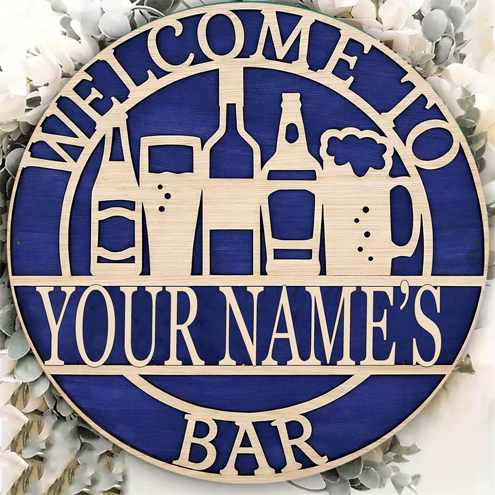 [2D Flat] 1pc Custom Name Holl - đánh giá và giá Wine With Beer Name