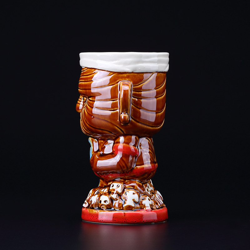 520ml Ceramic Tiki Mug Creativ - đánh giá và giá Wine Beer Coffee