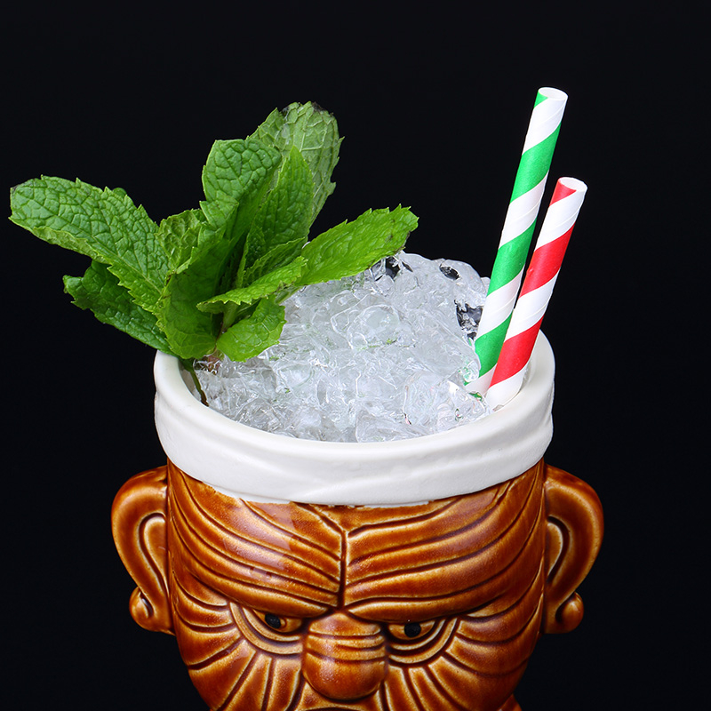 520ml Ceramic Tiki Mug Creativ - đánh giá và giá Wine Beer Coffee