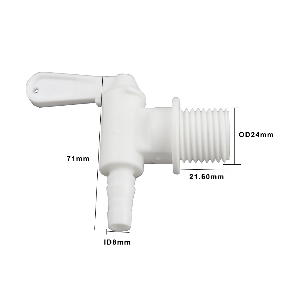 3pcs/lot White Plastic Spigot  - đánh giá và giá Beer Wine Hobby