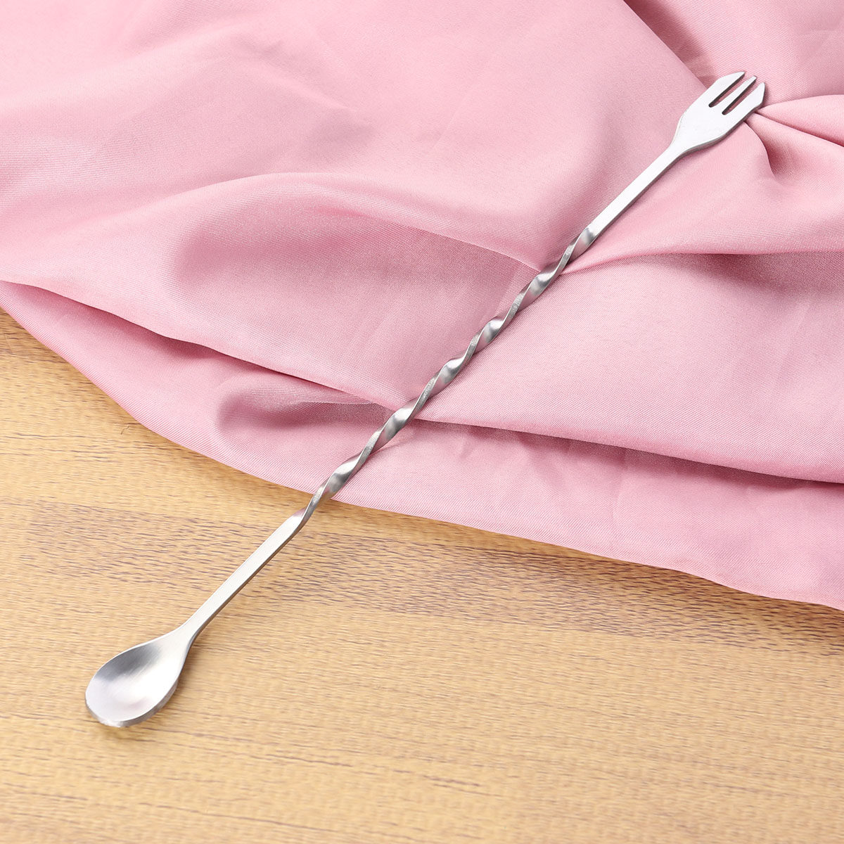 Stainless Steel Twisted Spoon  - đánh giá và giá Bar Spoon Twisted