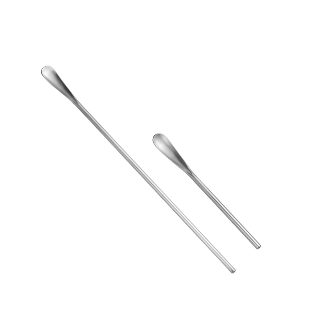 2Pcs Stainless Steel Cocktail  - đánh giá và giá Bar Spoon Twisted