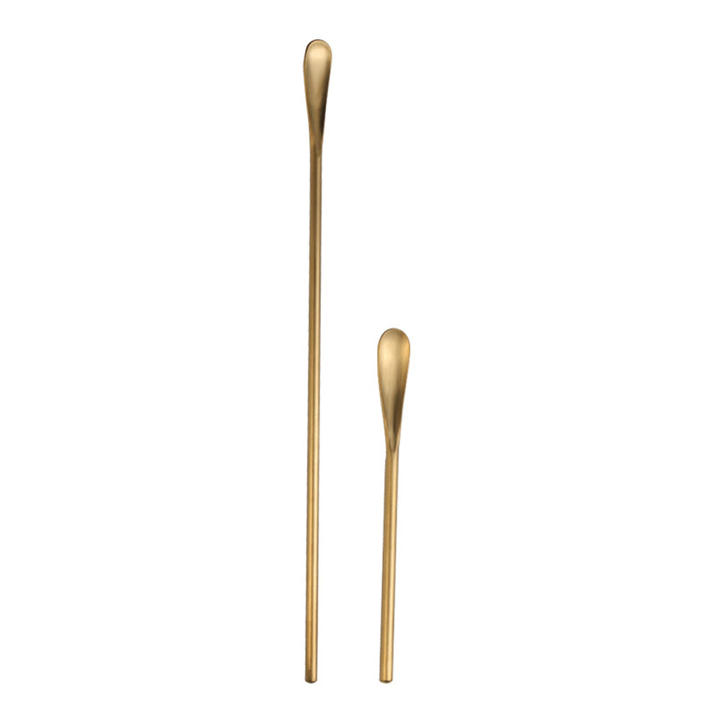 2Pcs Stainless Steel Cocktail  - đánh giá và giá Bar Spoon Twisted