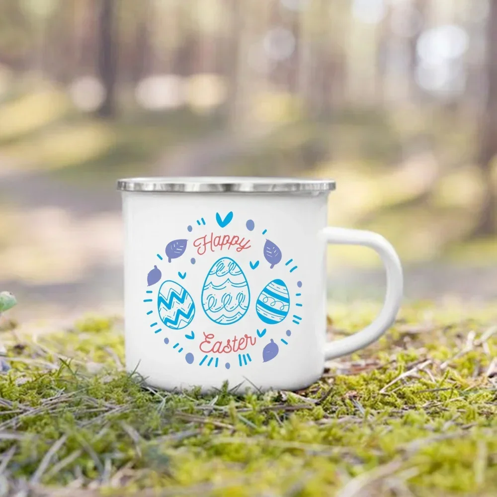 Enamel Handle Cup Happy Easter - đánh giá và giá Wine Beer Best